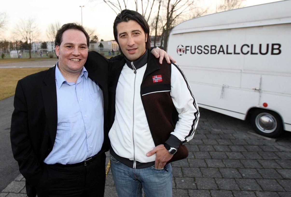 @Gianluca Di Domenico with Murat Yakin at FC Frauenfeld